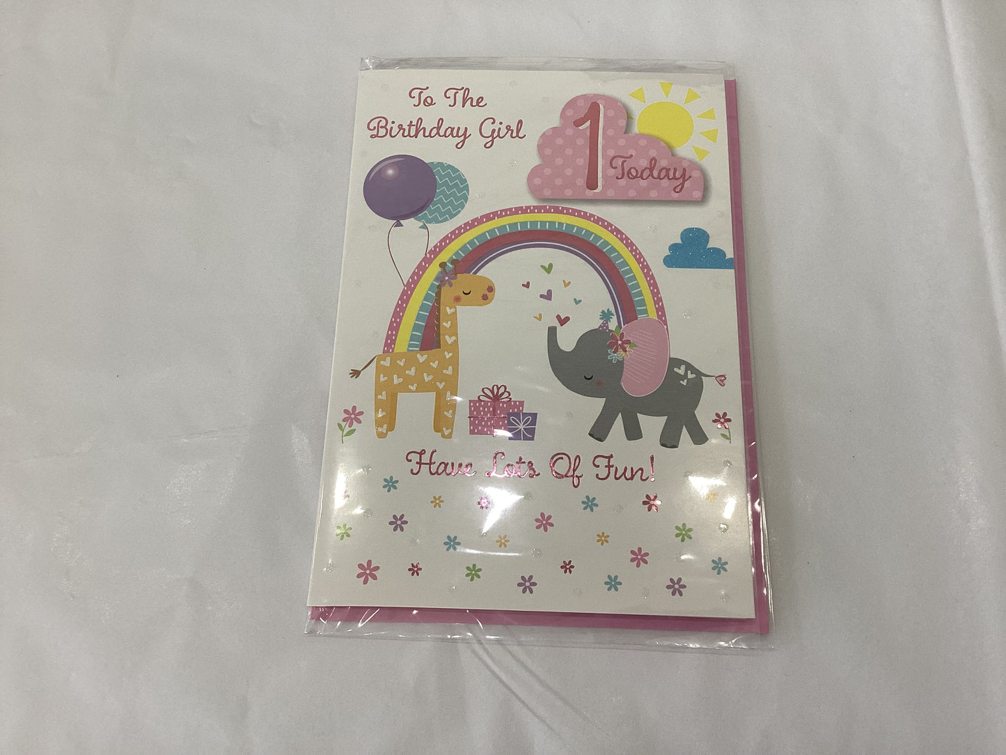 To the birthday girl 1 today card