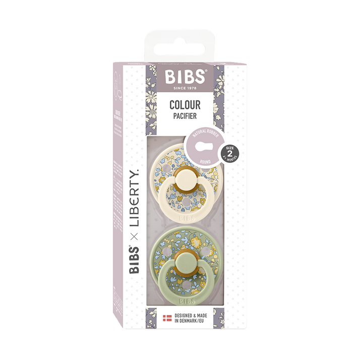 BIBS x Liberty 2 PACK Colour Eloise Latex Sage Mix - Muddy Boots Home UK