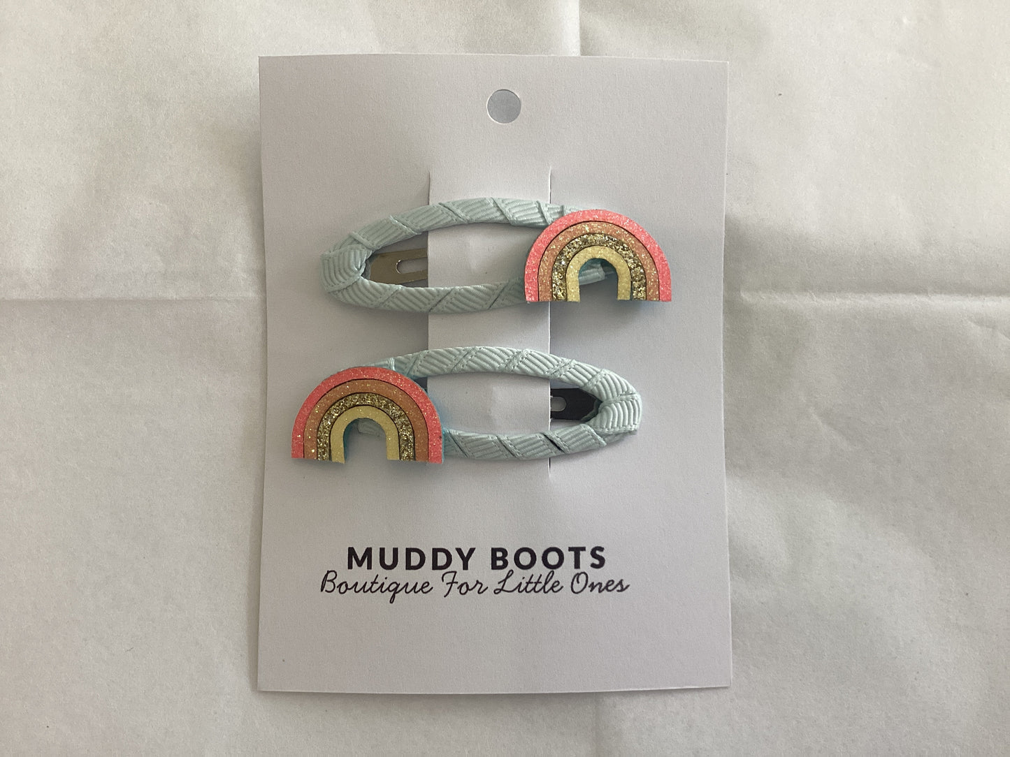 Rainbow Hair Clips