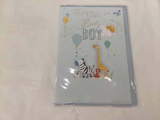 Congratulations on your beautiful baby boy