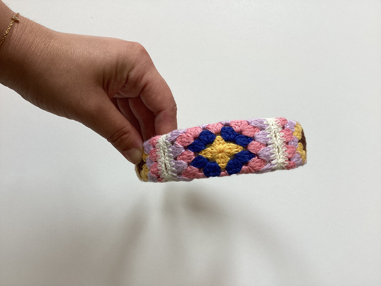 Floral Knitted Headband -Multi