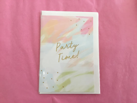 ‘Party Time!’ Card - Muddy Boots Home UK