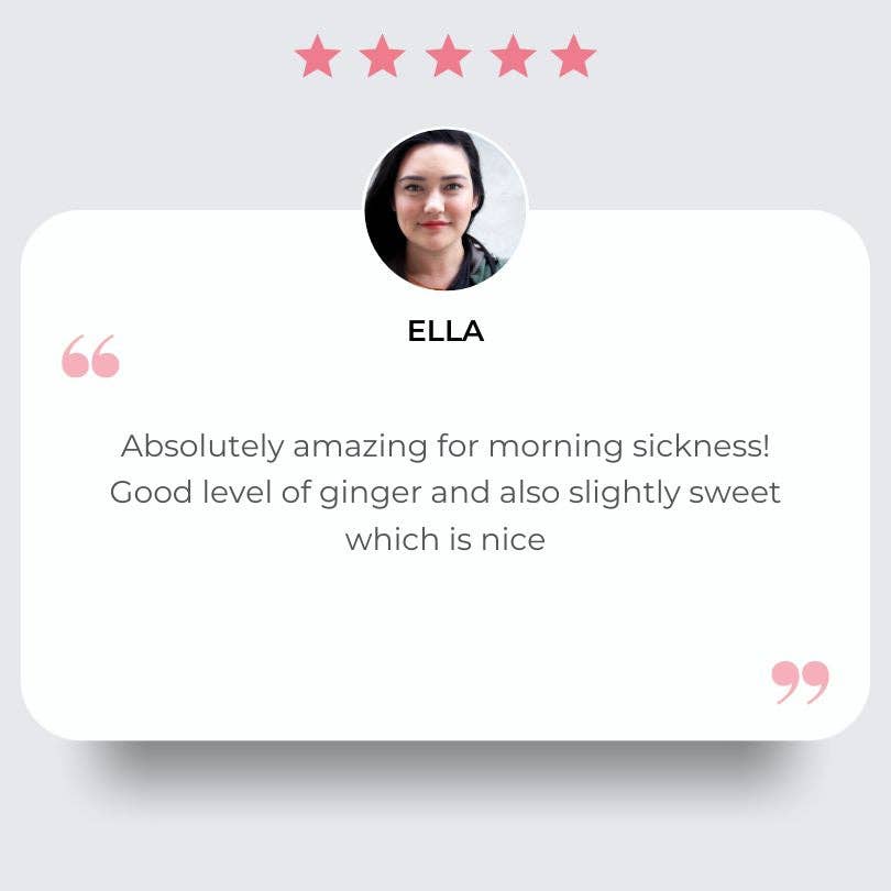 Myrtle & Maude - Morning Sickness Vitamin B6 Ginger Gins
