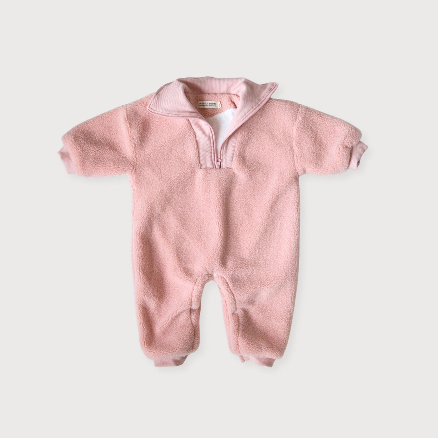 Pink Fleece All-in-One