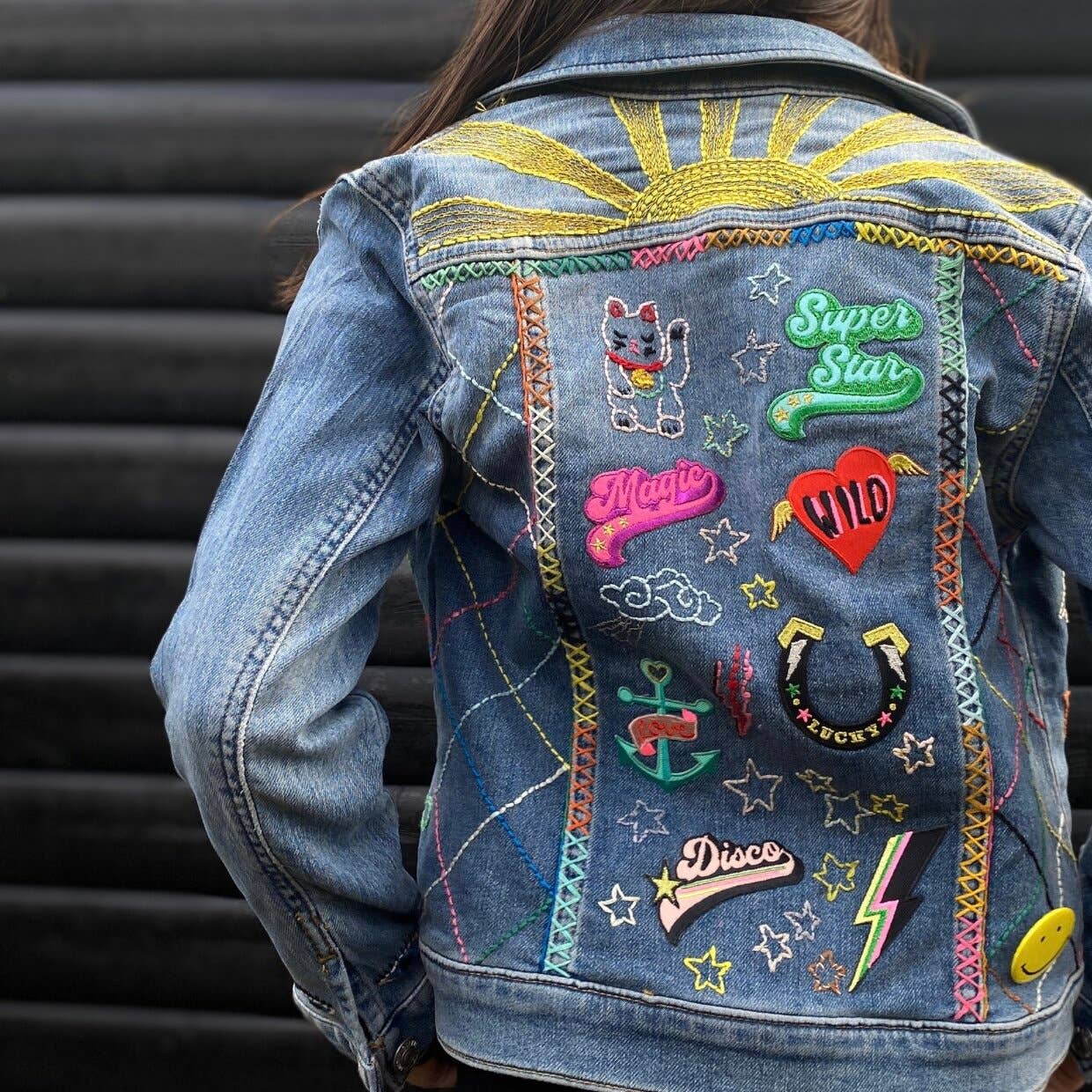 Petra Boase Ltd - Iron on Patch - Mix Tape