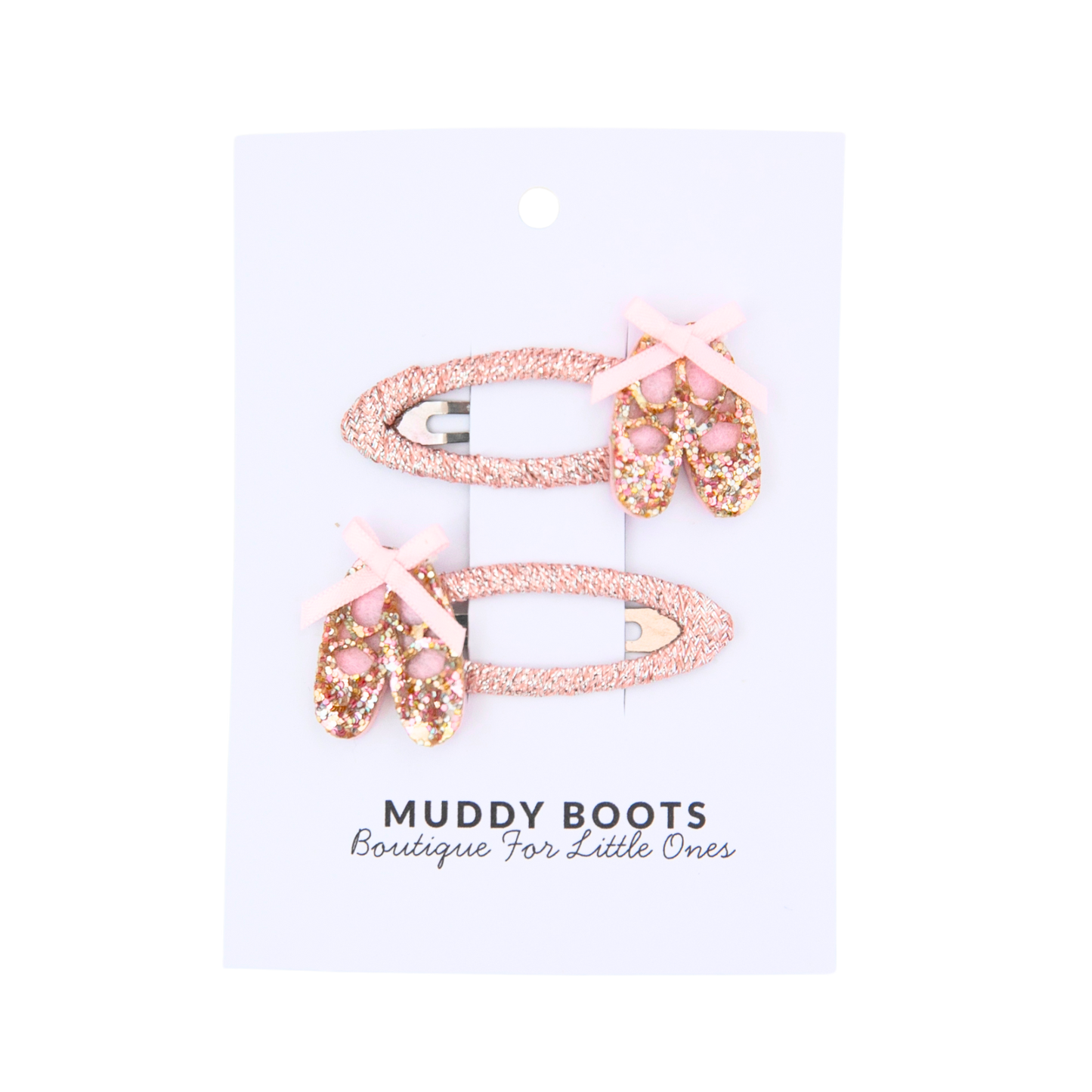 Ballet Shoe Hair Clips