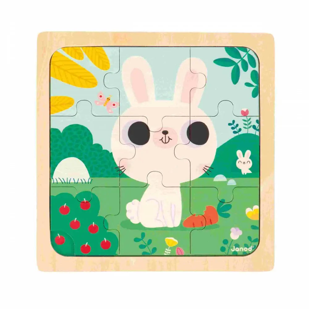 Juratoys - White Rabbit Puzzle