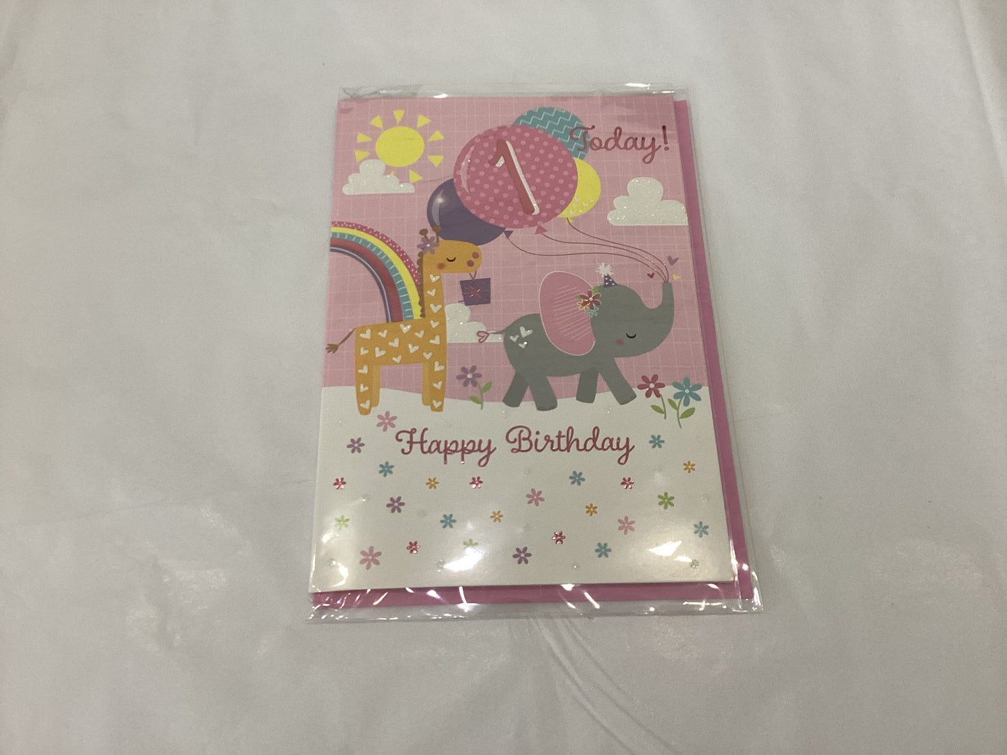 1 Today Happy Birthday Card
