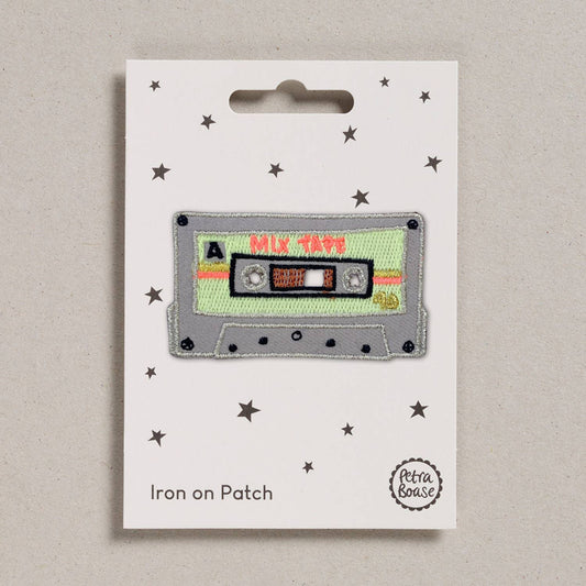 Petra Boase Ltd - Iron on Patch - Mix Tape