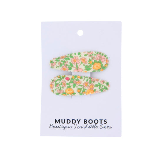 Floral Meadow Toddler Hair Clips