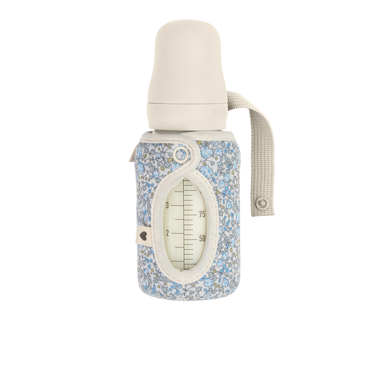 BIBS x Liberty Baby Bottle Sleeve Small Eloise Ivory - Muddy Boots Home UK