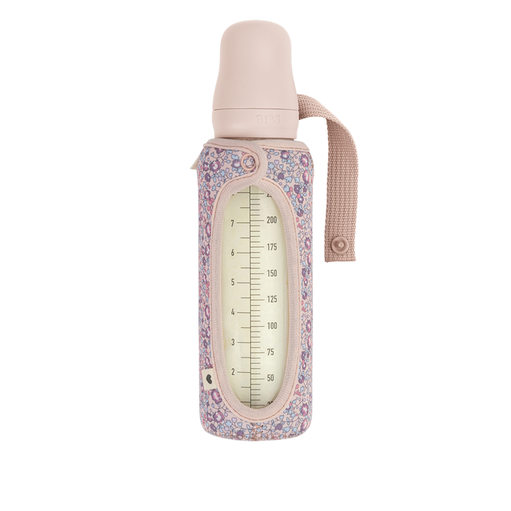 BIBS x Liberty Baby Bottle Sleeve Large Eloise Blush - Muddy Boots Home UK