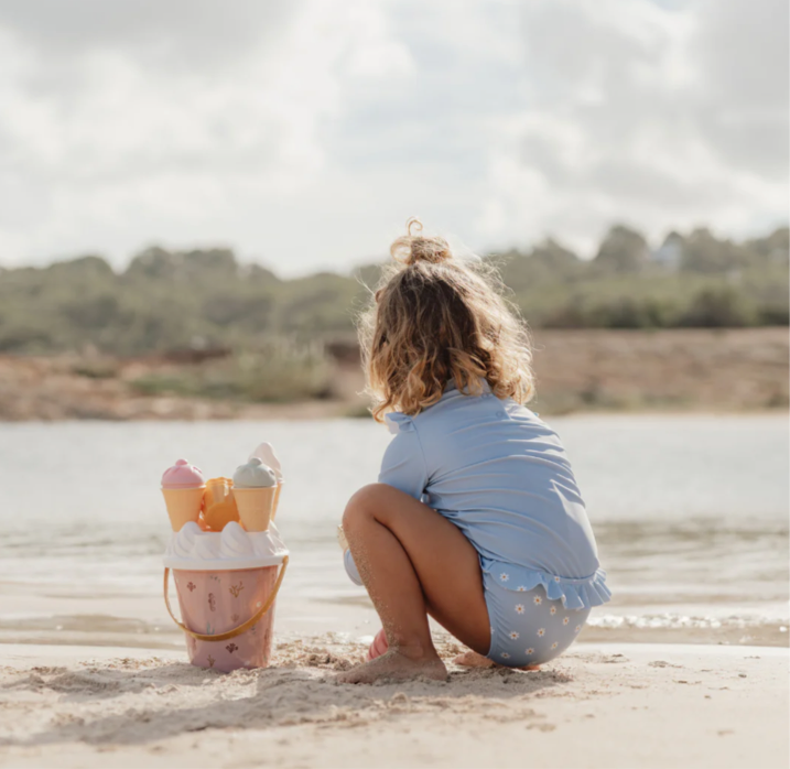 Little Dutch Ice cream Bucket Set- Ocean Dreams Pink