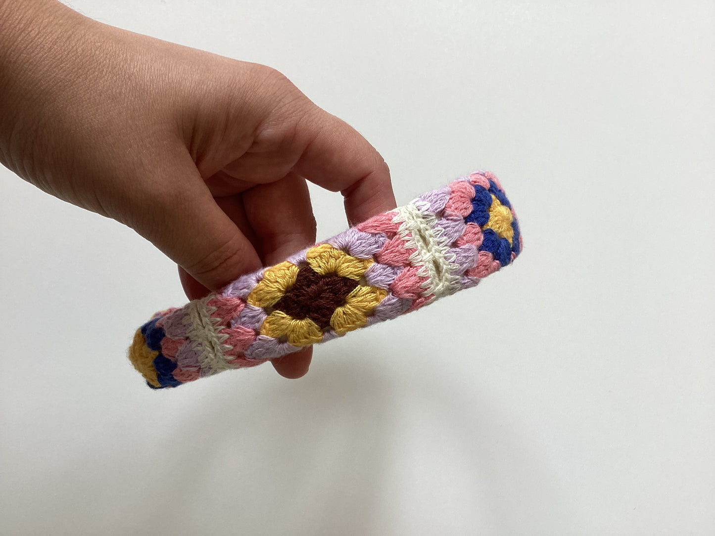 Floral Knitted Headband -Multi