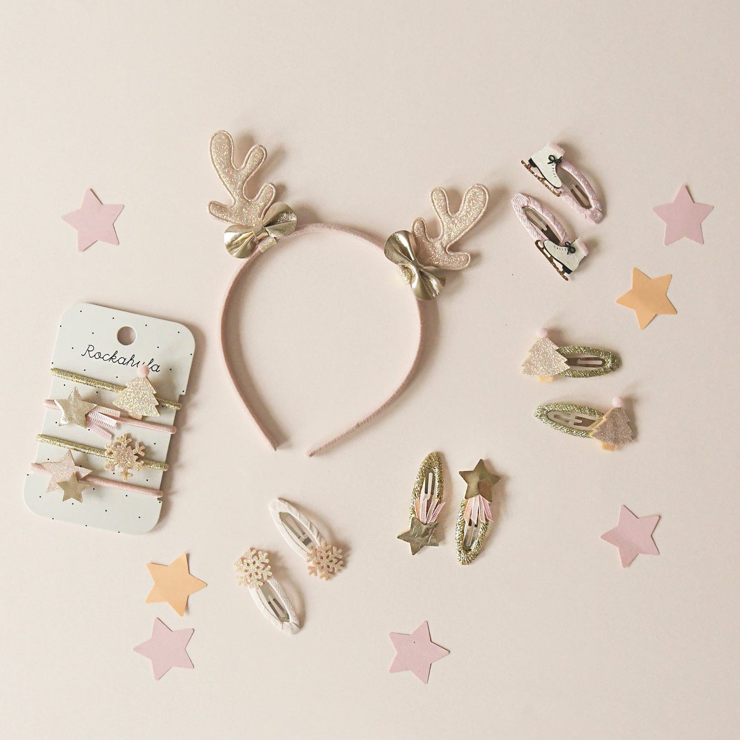 Frosted Shimmer Xmas Tree Clips - Muddy Boots Home UK
