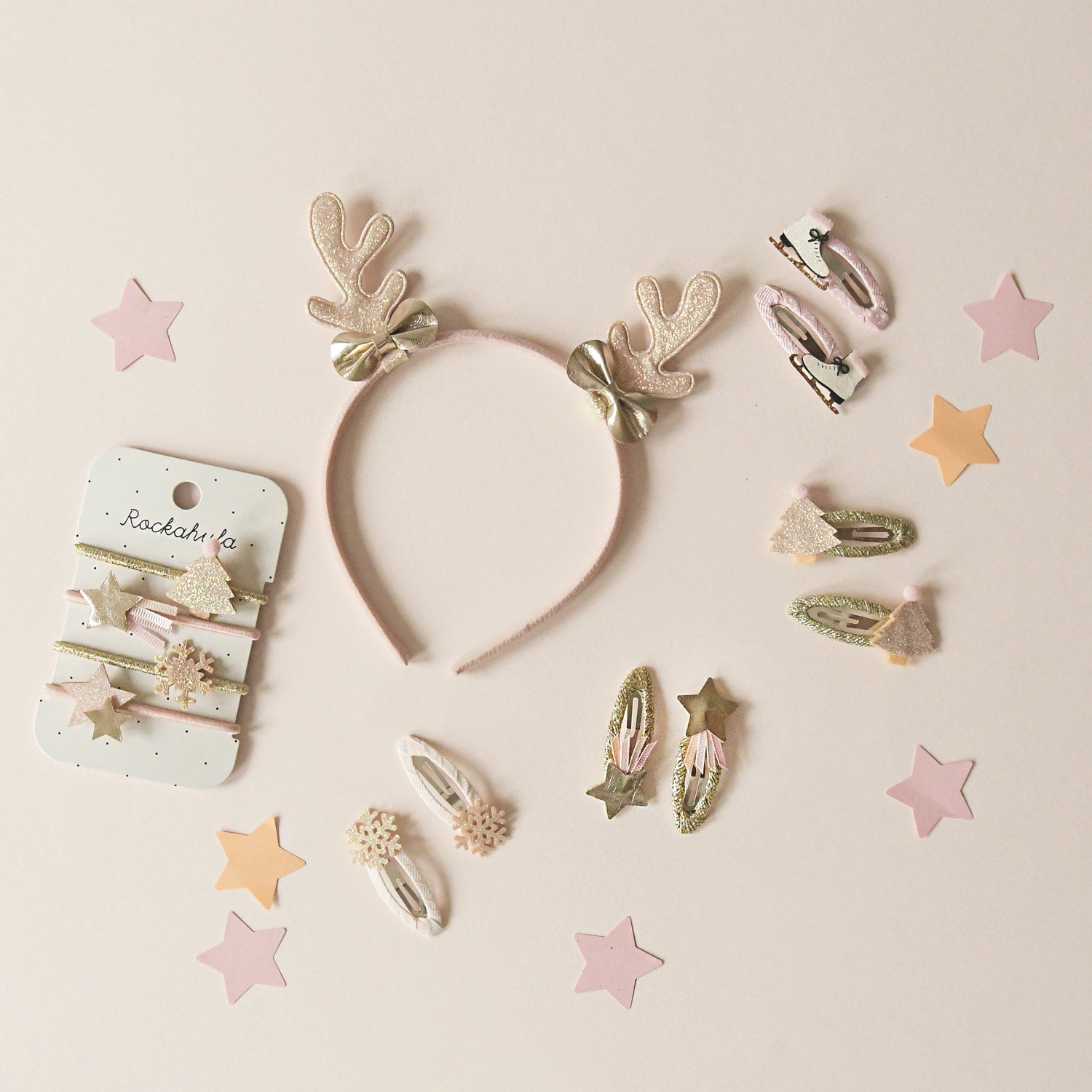 Frosted Shimmer Xmas Tree Clips - Muddy Boots Home UK
