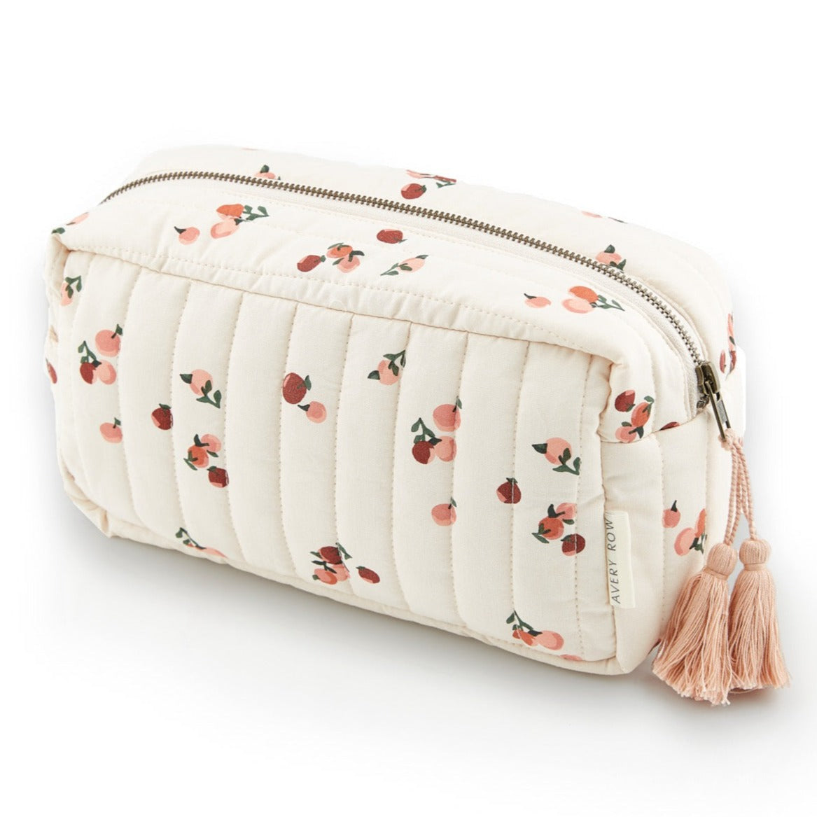 Wash Bag - Peaches - Organic Cotton - Muddy Boots Home UK
