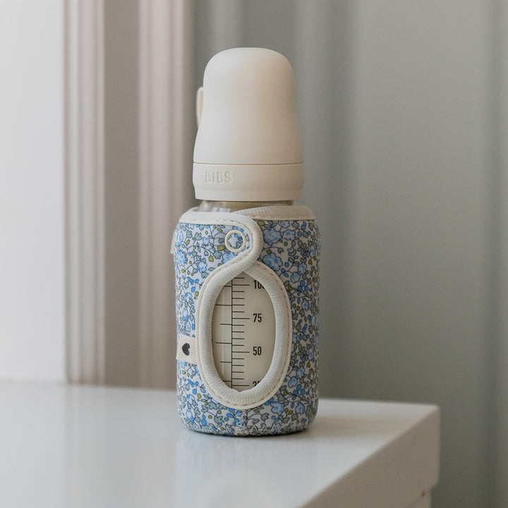 BIBS x Liberty Baby Bottle Sleeve Small Eloise Ivory - Muddy Boots Home UK