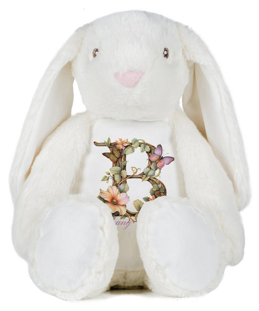 Personalized Soft Large Zippy Bunny - Muddy Boots Home UK