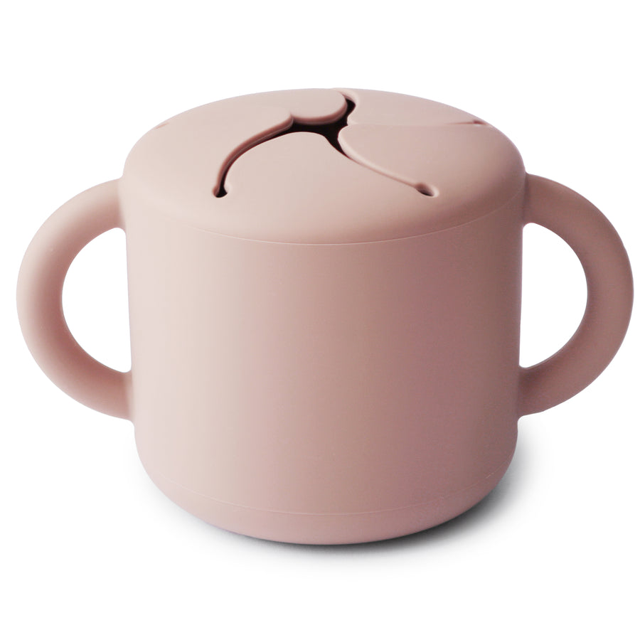 Mushie Snack Cup - Blush - Muddy Boots Home UK