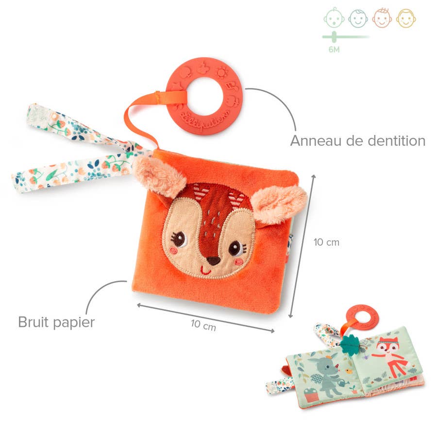 Juratoys - teething Playbook Stella