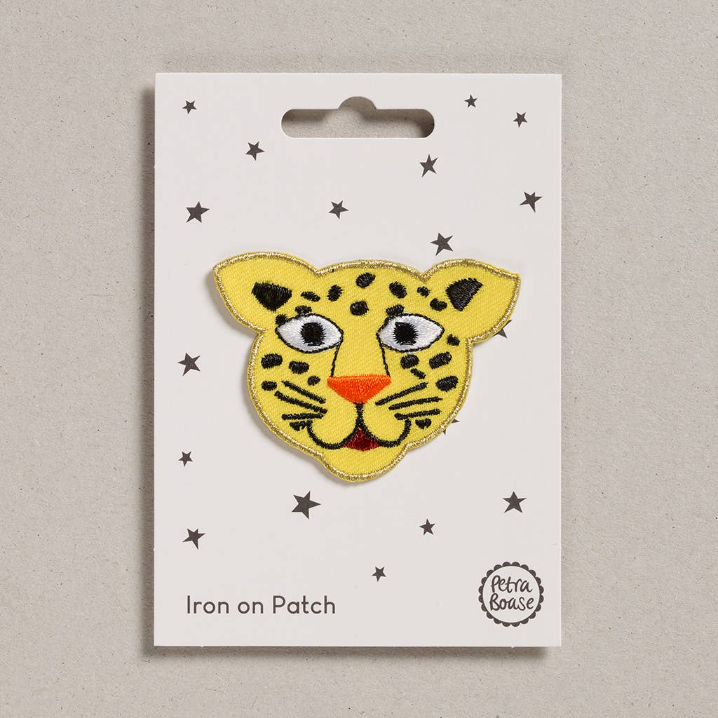 Petra Boase Ltd - Iron on Patch - Leopard