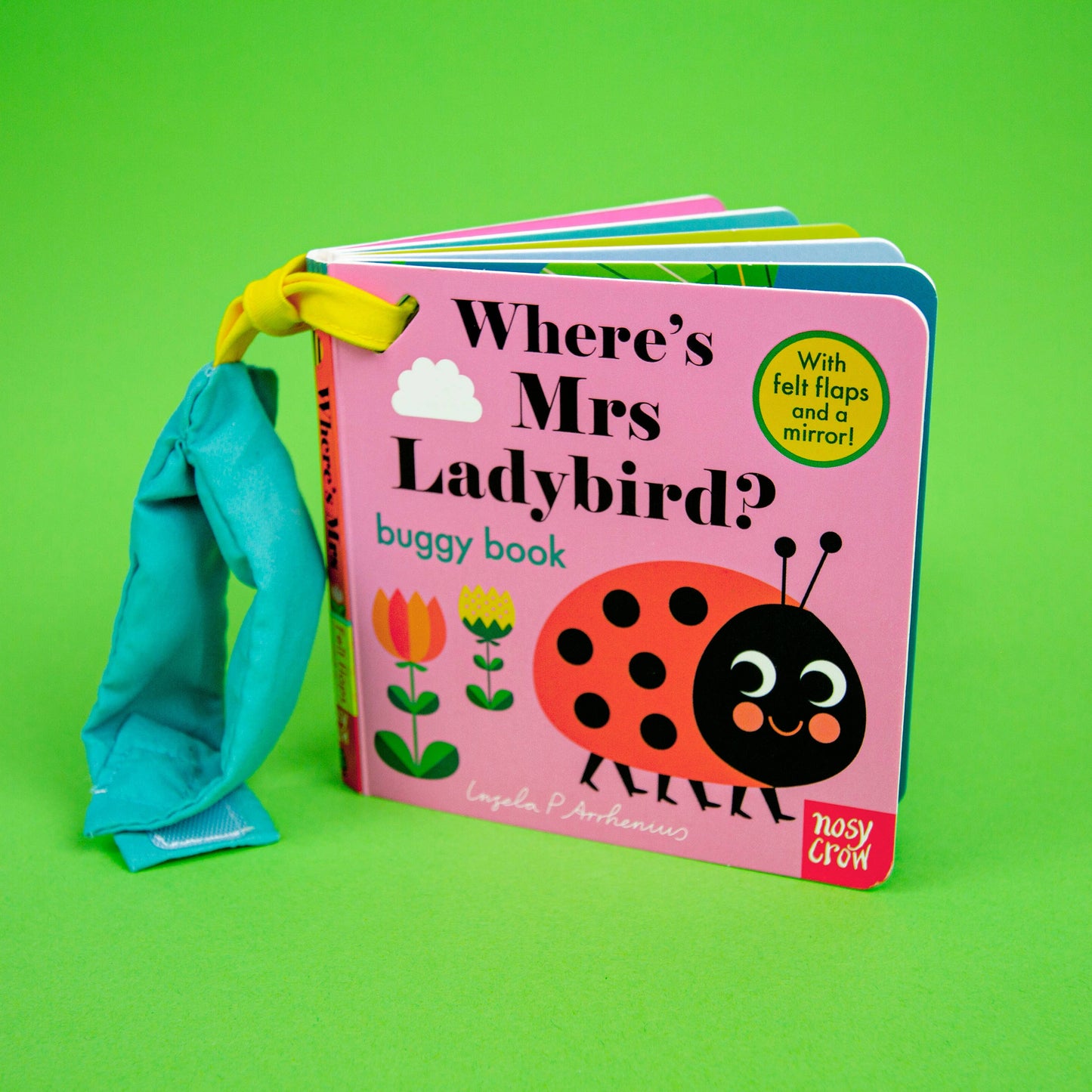 Nosy Crow - Felt Flaps: Where's Mrs Ladybird? (Buggy Book)