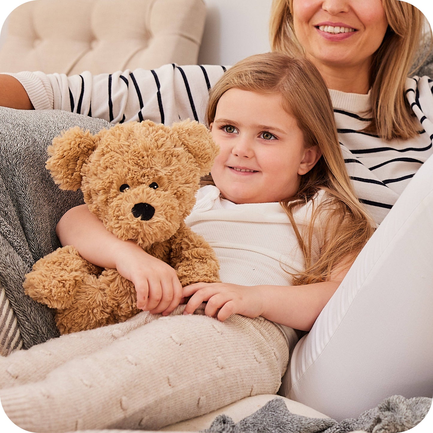 Warmies - Warmies Brown Curly Bear