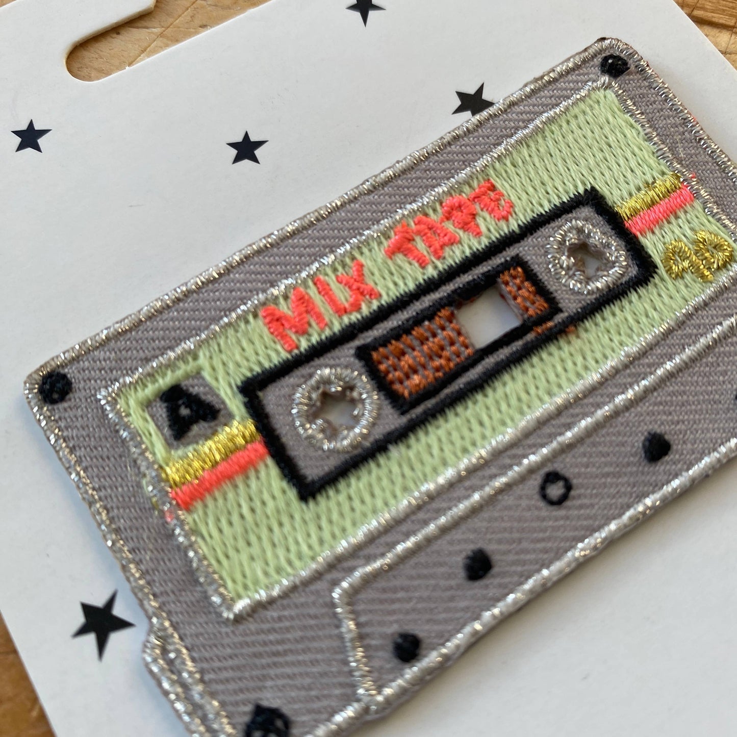 Petra Boase Ltd - Iron on Patch - Mix Tape