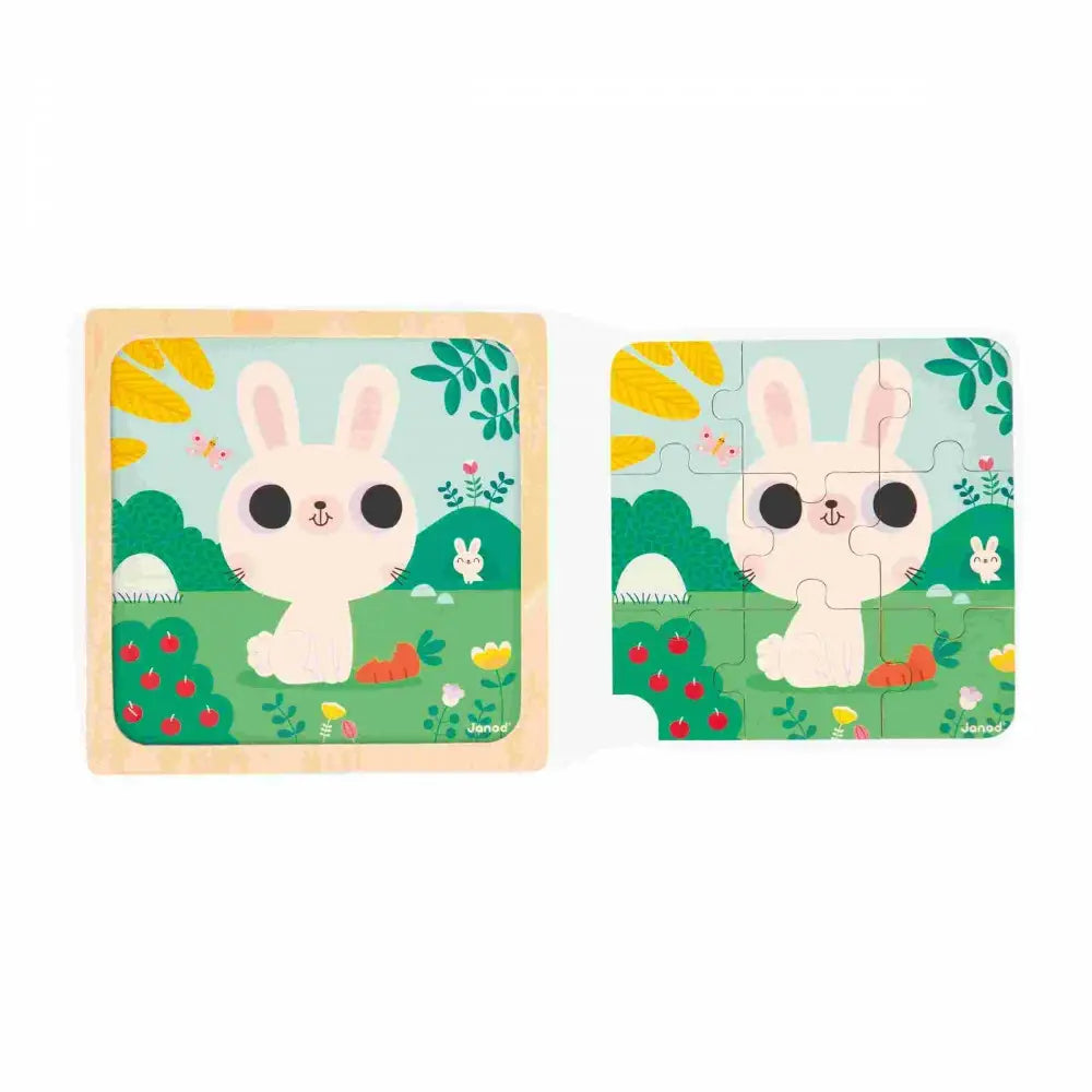 Juratoys - White Rabbit Puzzle