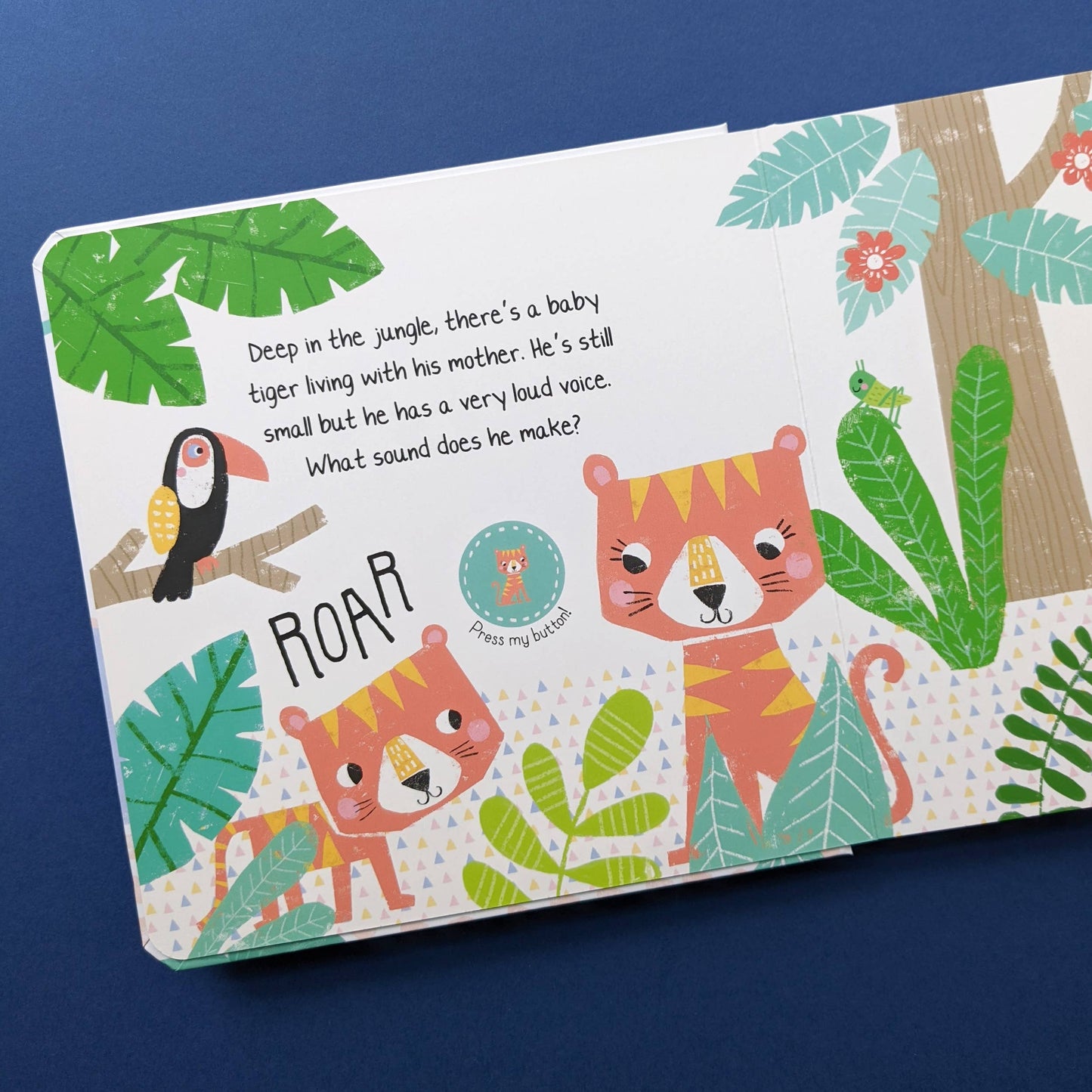 Robert Frederick Ltd - 12 Button Sound Book - Playtime Pals Jungle