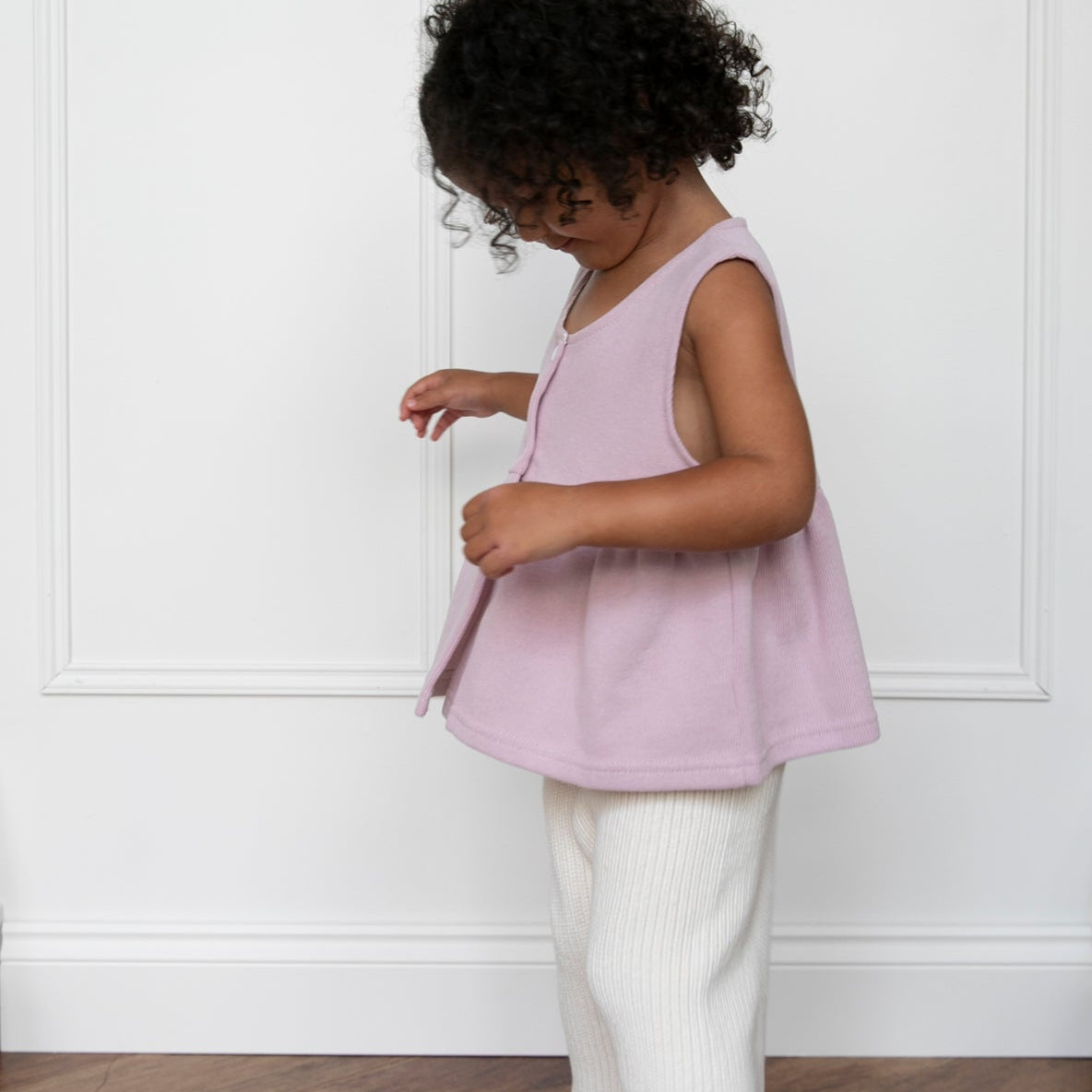 Dusky Pink Sleeveless Top
