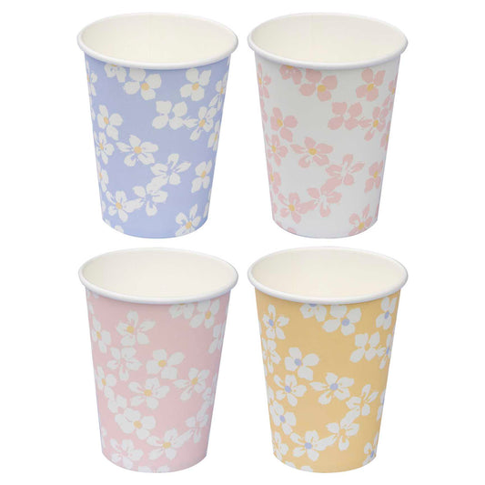 Floral Cups - Ginger Ray - Muddy Boots Home UK