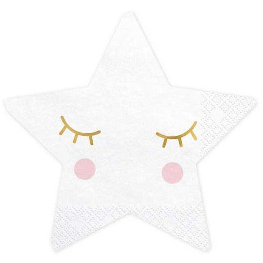 Little Star Napkins 20PK - Muddy Boots Home UK