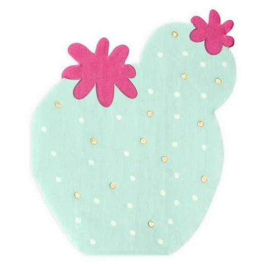 Cactus Mix Napkins 20Pk - Muddy Boots Home UK