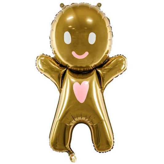 GINGERBREAD MAN FOIL BALLOON - Muddy Boots Home UK