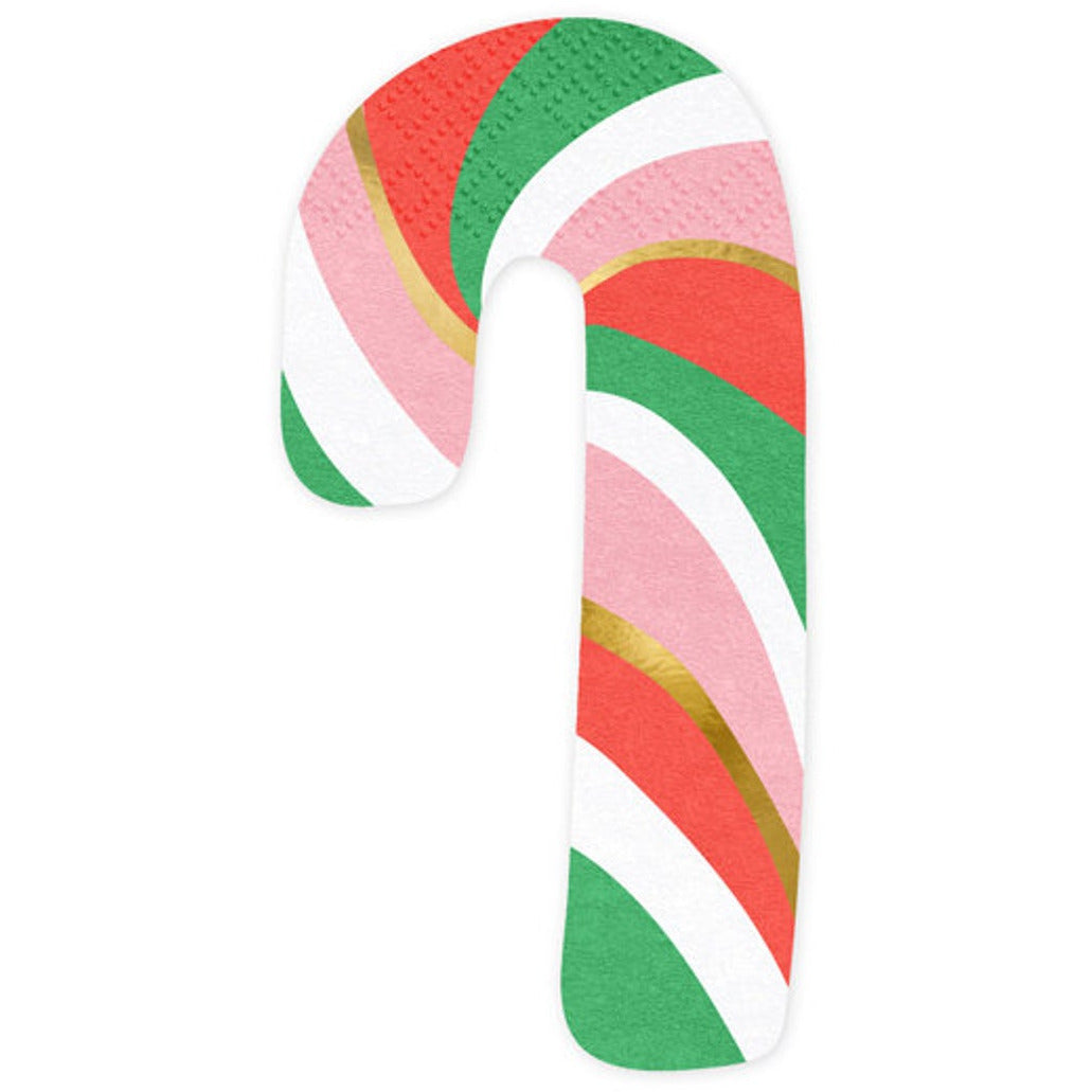 Candy Cane Napkins - Muddy Boots Home UK