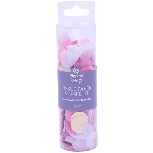 Pink Confetti Tissue Paper - Muddy Boots Home UK