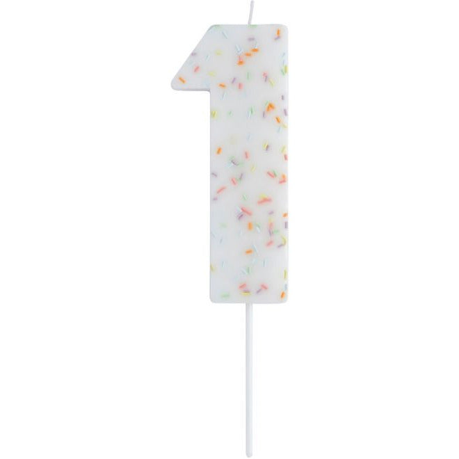 NO.1 GIANT SPRINKLE CANDLE - Muddy Boots Home UK