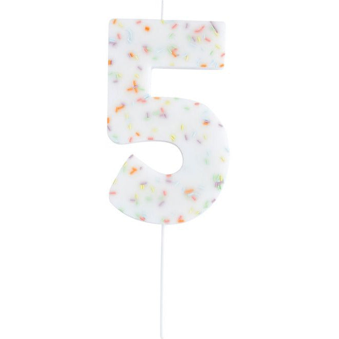 NO.5 GIANT SPRINKLE CANDLE - Muddy Boots Home UK