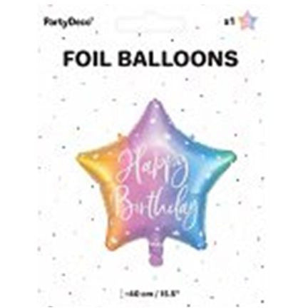 Happy Birthday Ombré Balloon - Muddy Boots Home UK