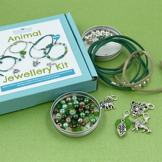 Bead Kids - Animal Jewellery Making Kit - Muddy Boots Home UK