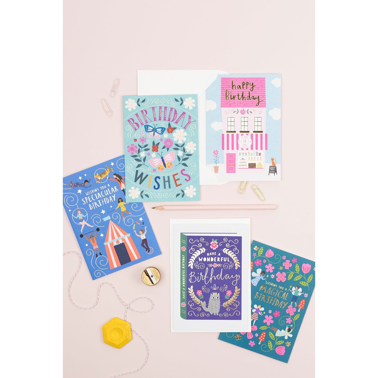 Circus Tricks Birthday Card | Kids Card | Childrens Card | default - Muddy Boots Home UK