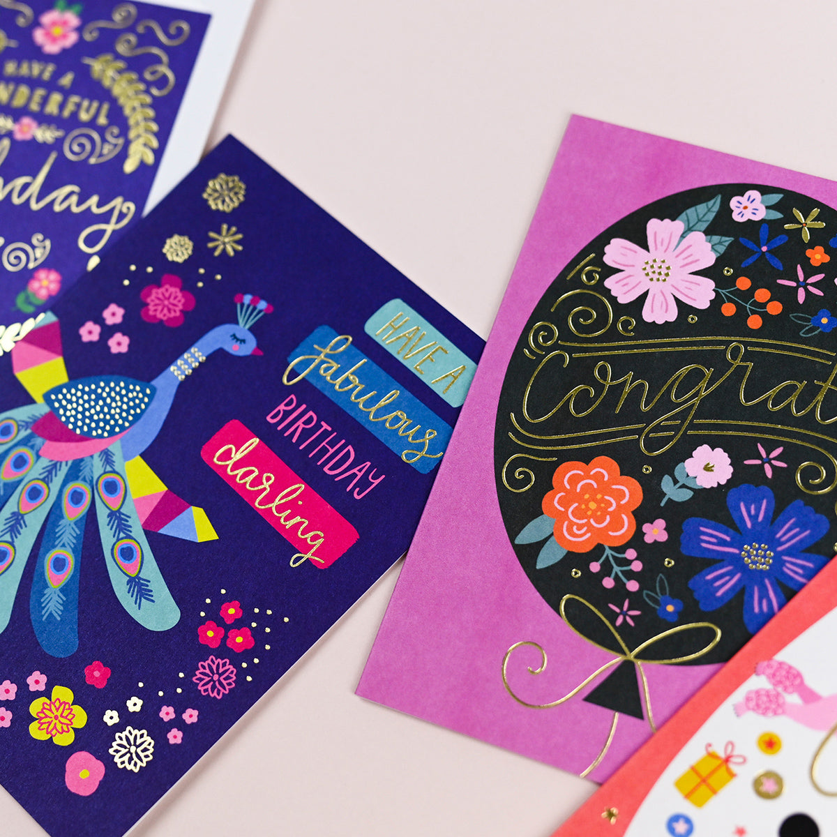 Congrats Balloon Card | Congratulations Card | Celebrate | default - Muddy Boots Home UK