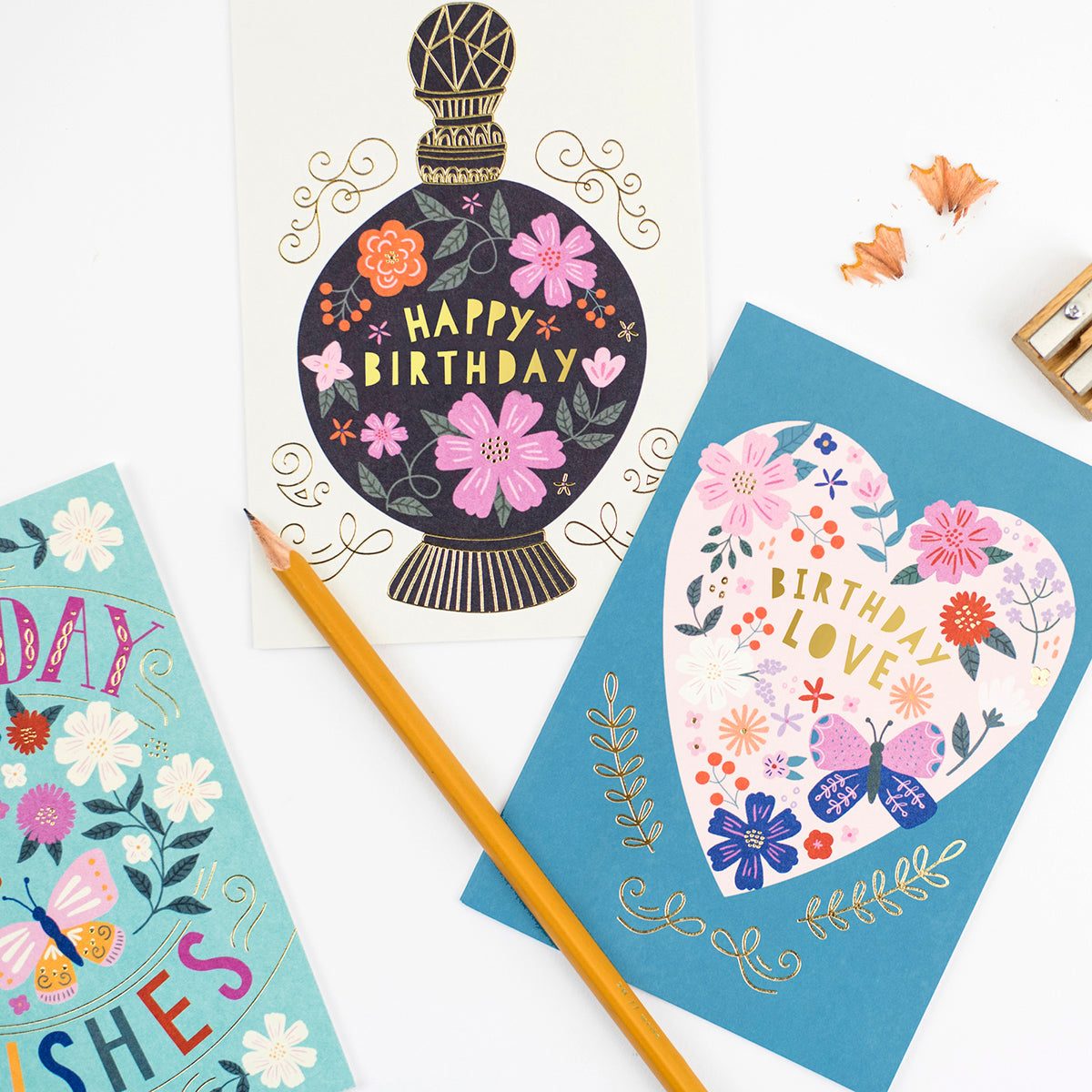 Birthday Love Heart Card | Birthday Card | Female Birthday | default - Muddy Boots Home UK