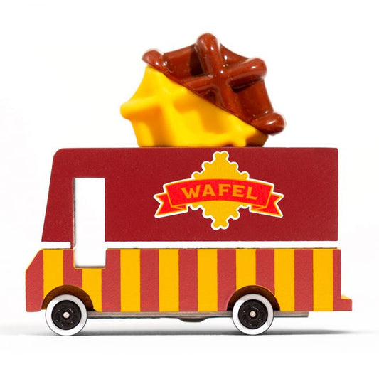 Candylab - Waffle Candyvan Wooden Toy Car - Muddy Boots Home UK