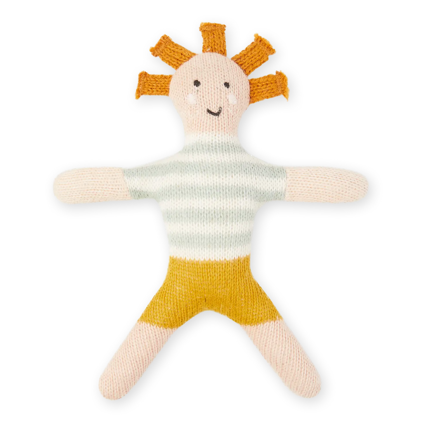 Cotton Knit Mini Rattles: Buddies - Muddy Boots Home UK