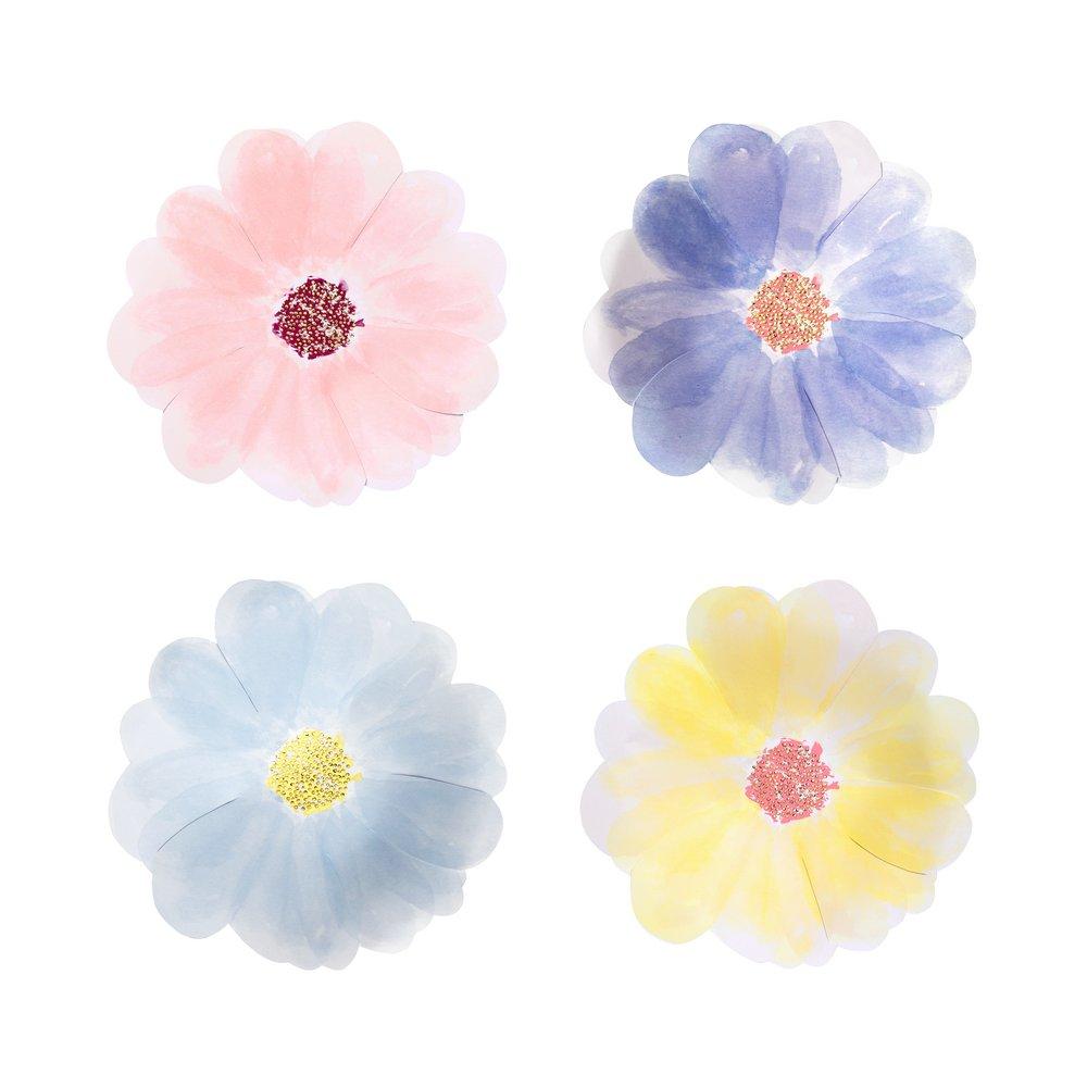Meri Meri Flower Garden Small Plates - Muddy Boots Home UK