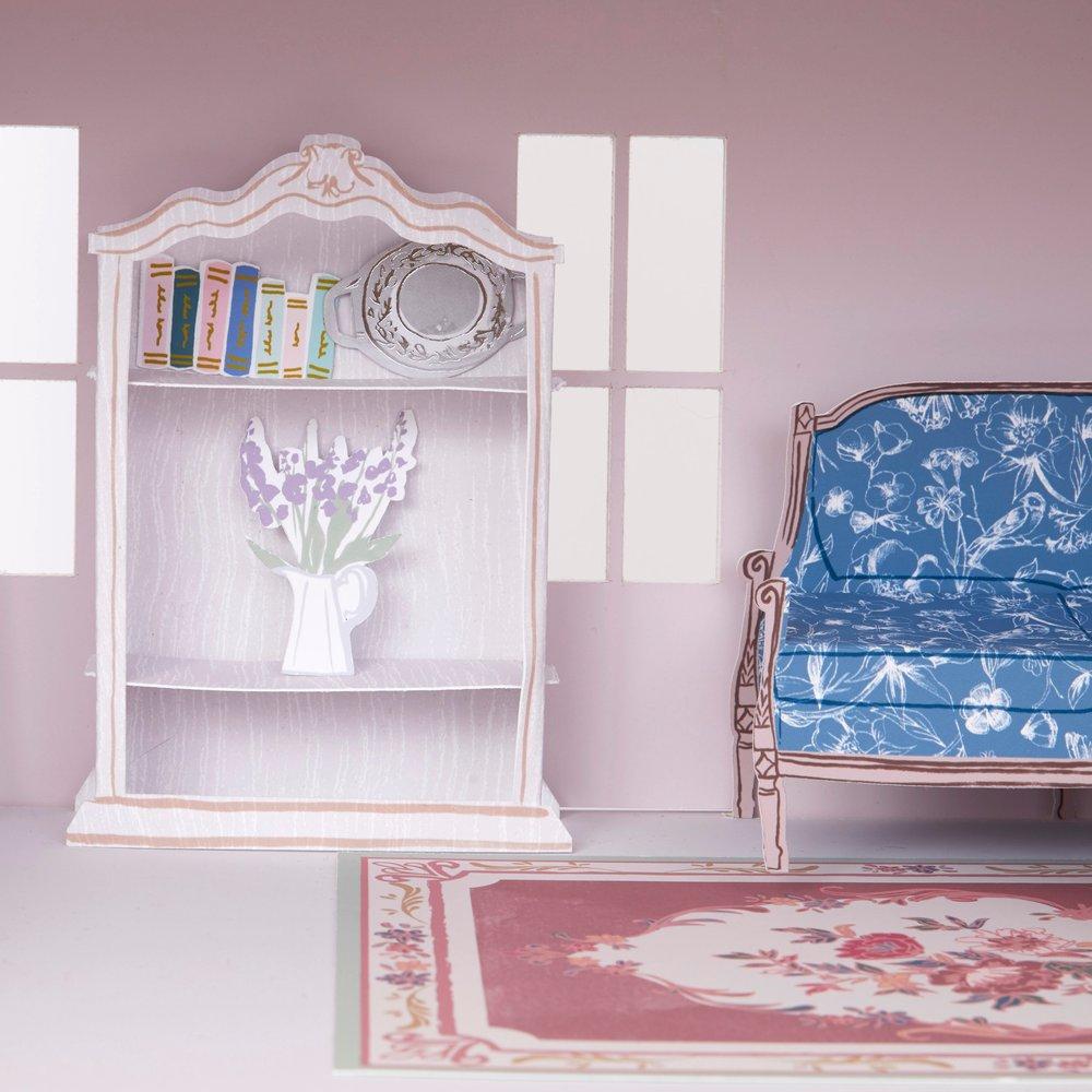 Meri Meri Mini Paper Dolls House - Muddy Boots Home UK
