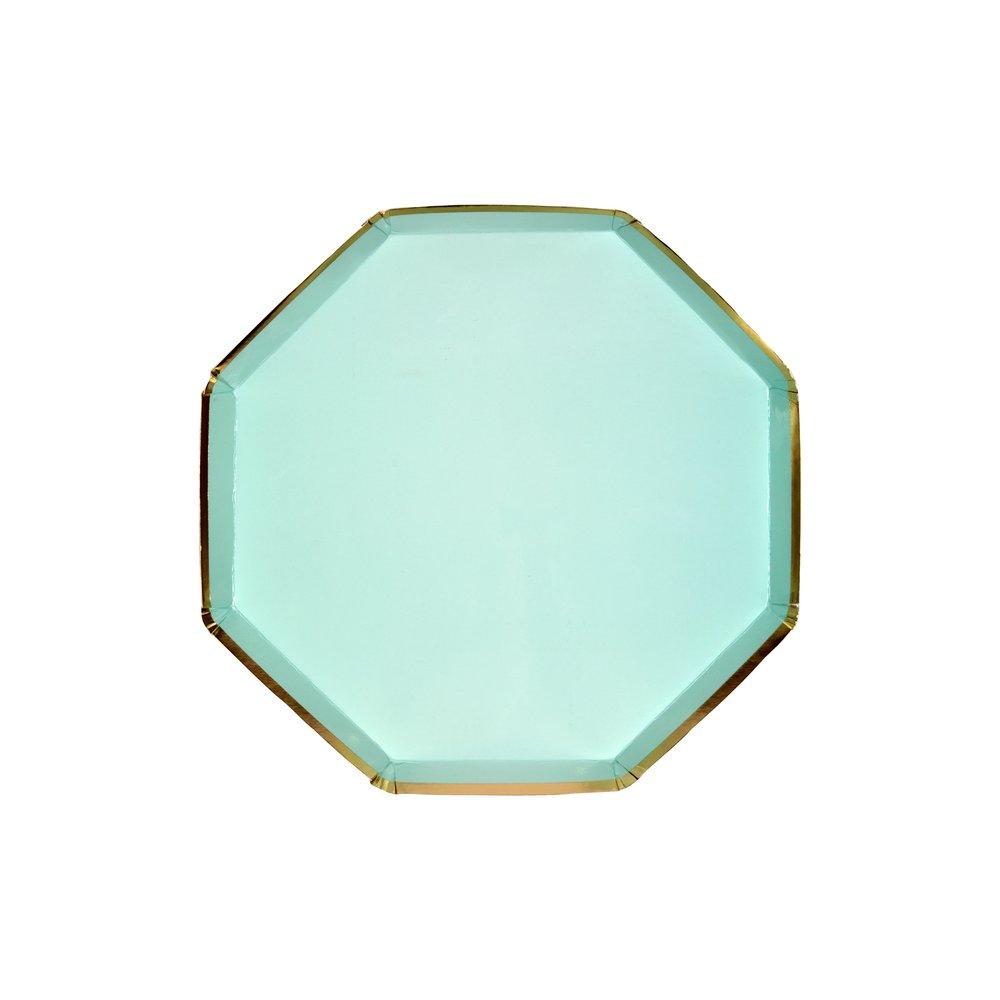 Mint Cocktail Plates